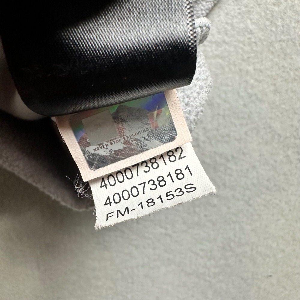 The North Face Fleece Jacket Mens XL Black Grey Silver Colorblock Full Zip - Picture 6 of 10